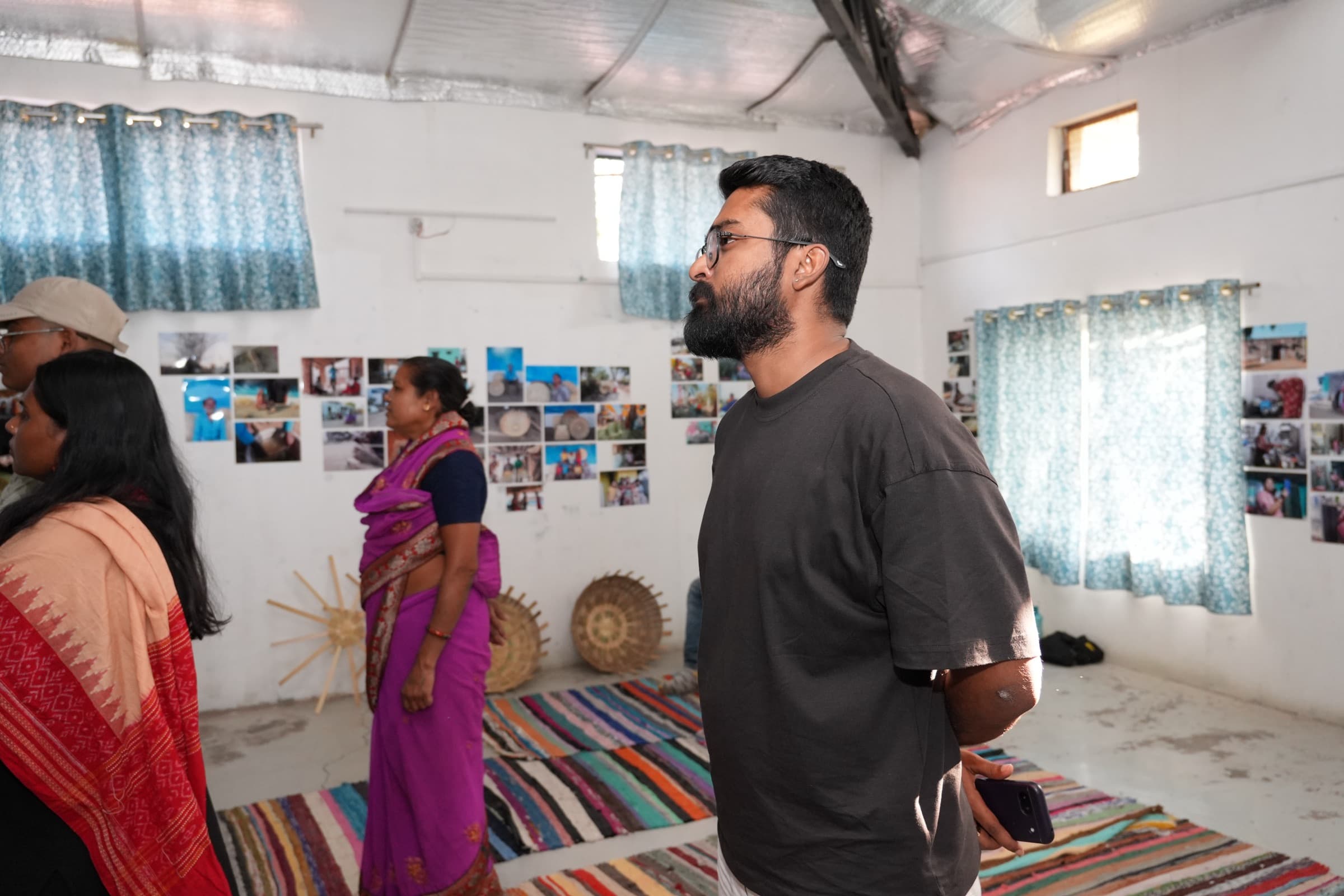 Community fieldwork in rural Madhya Pradesh