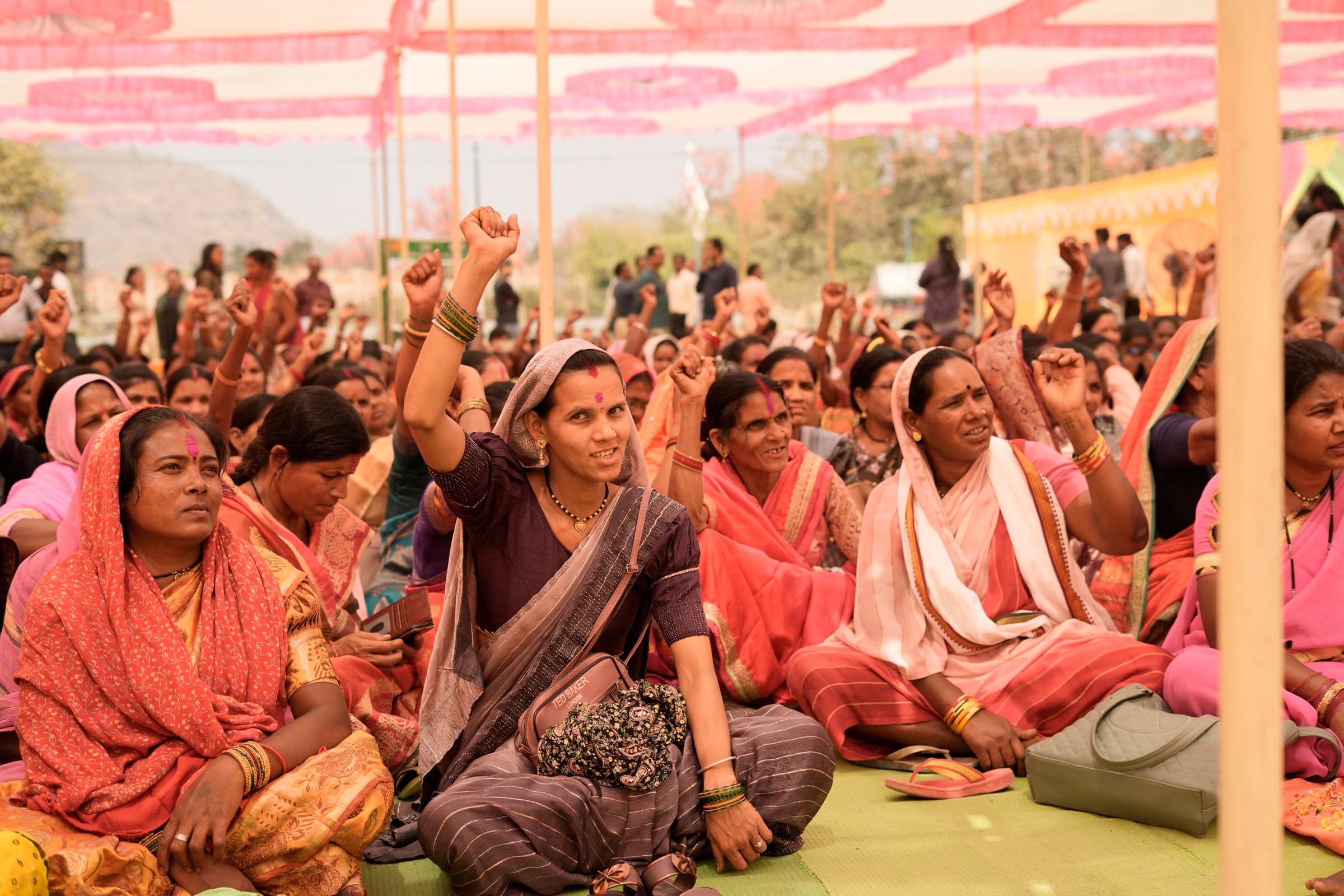 Community fieldwork in rural Madhya Pradesh