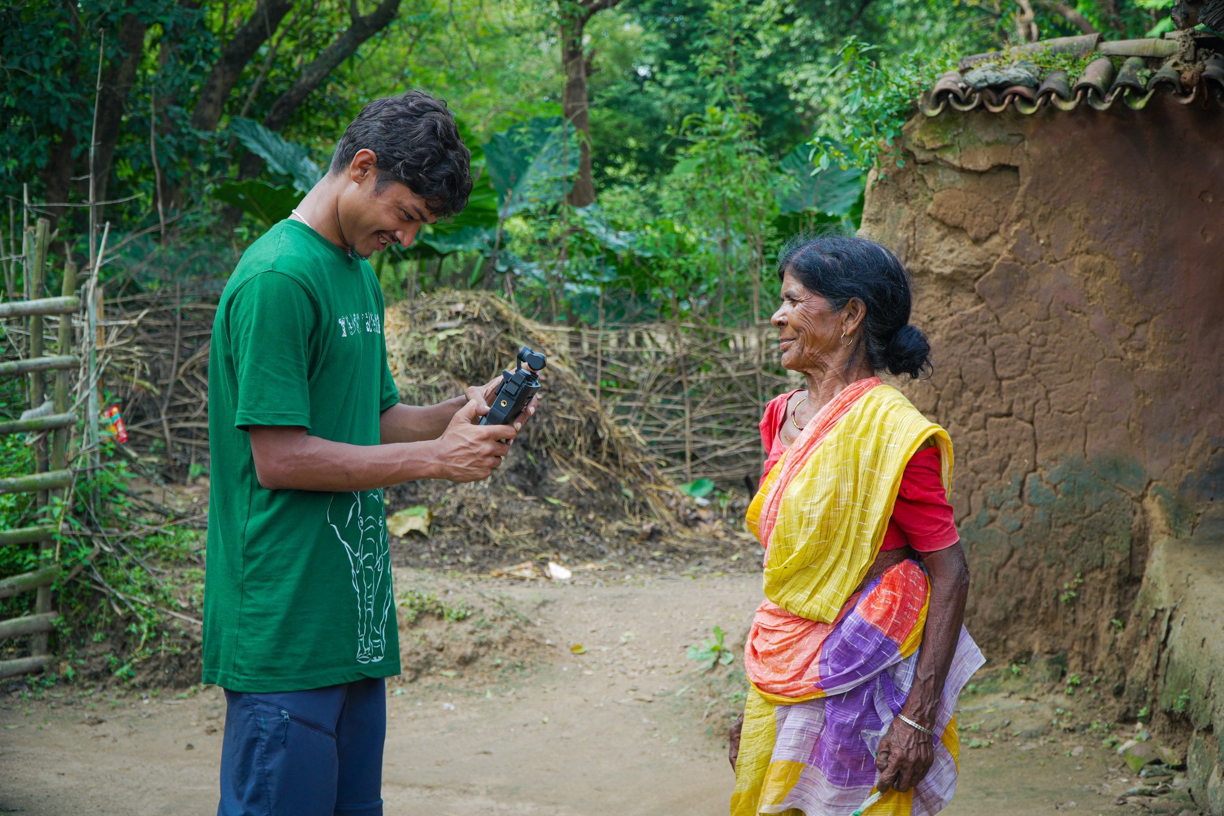 Documentary filmmaking in the field